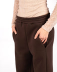 PANTALONE FELPATO EASY MOVE CHOCO