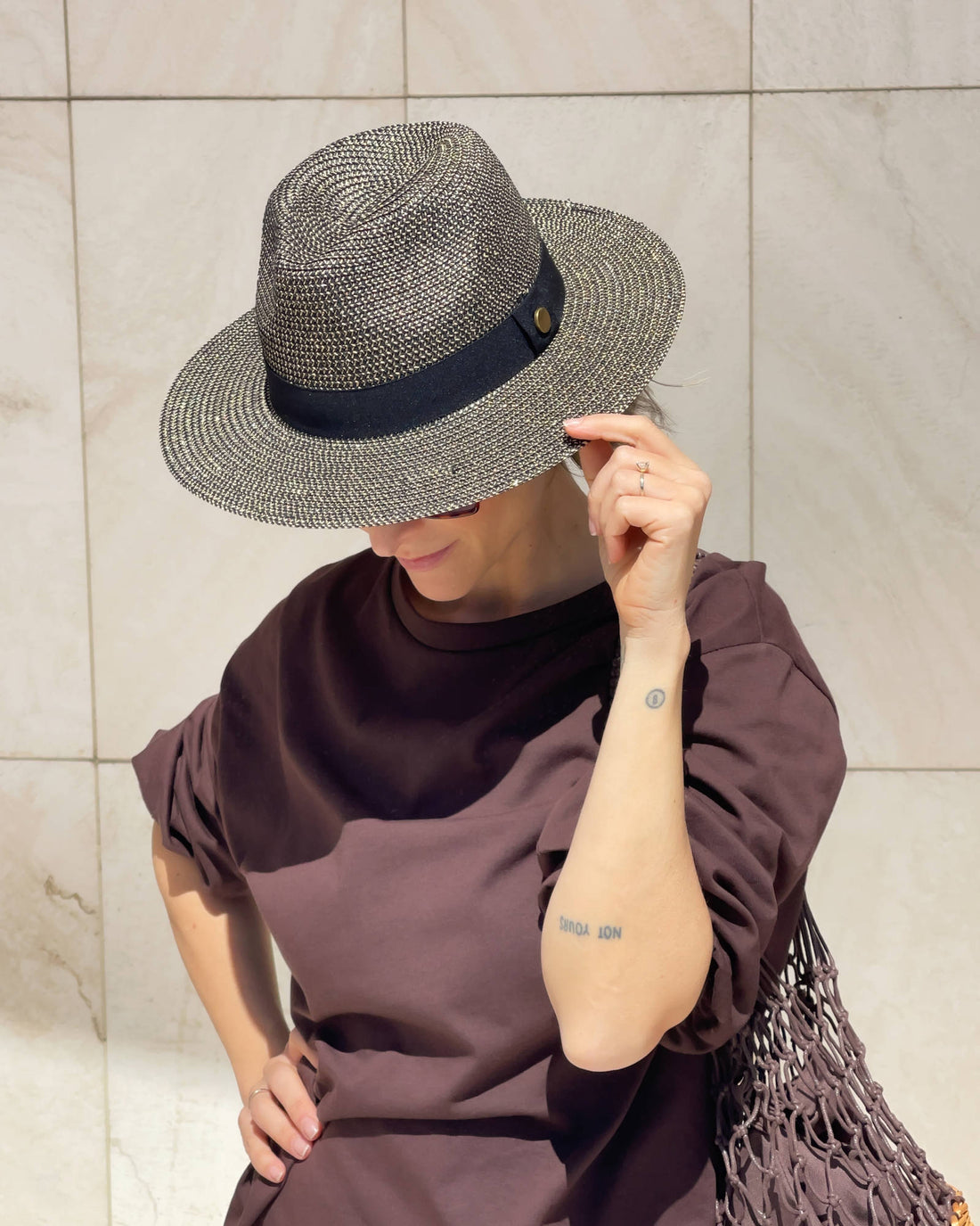 CAPPELLO PANAMA LUX NERO