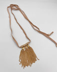 COLLANA SERELYA BEIGE ORO