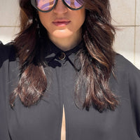 CAMICIA IN GEORGETTE ANDY NERO