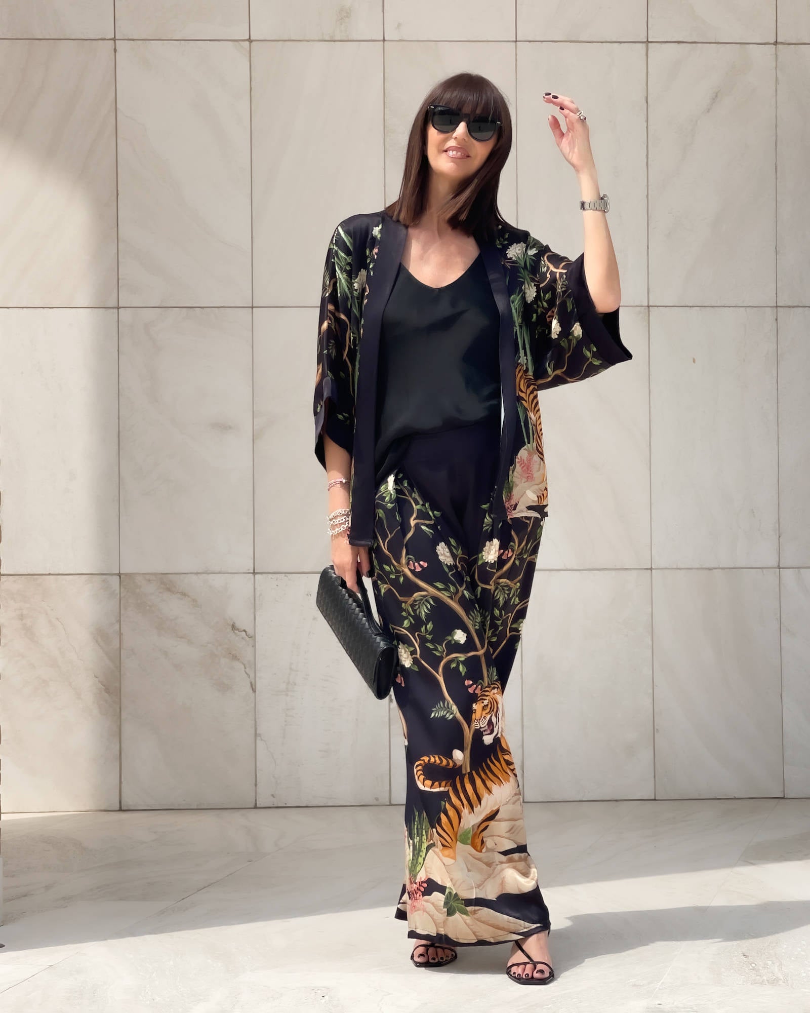 PANTALONE RAJAH NERO