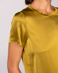 T-SHIRT NORA IN SATIN CARDO