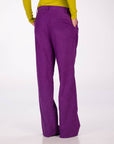 PANTALONE VELLUTO DORIAN GRAPE