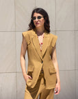 GILET MARIDA GOLD