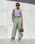 PANTALONE BETA VERDE ACQUA