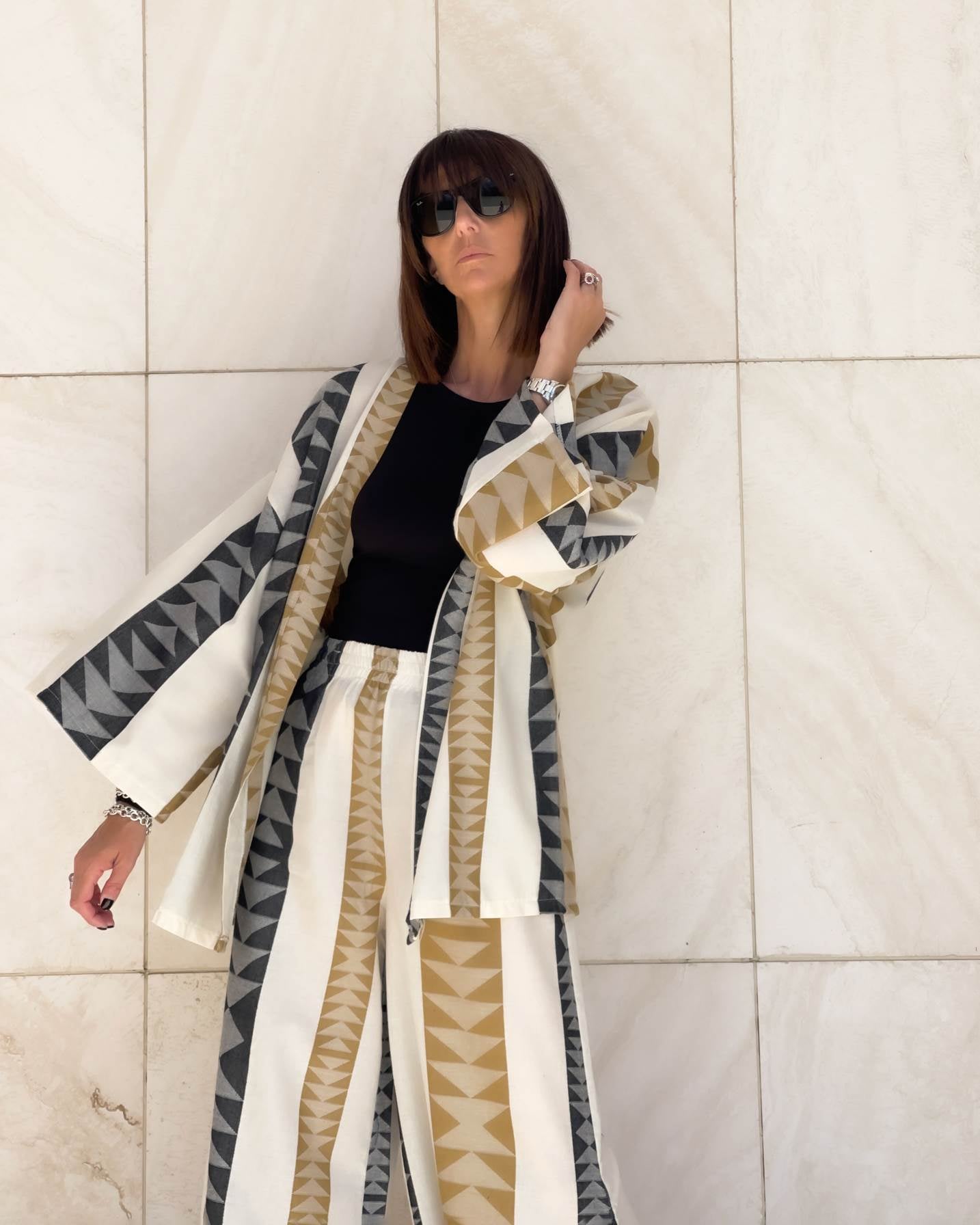 KIMONO MAYA BROWN