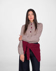 CAMICIA PENNYLANE BORDEAUX