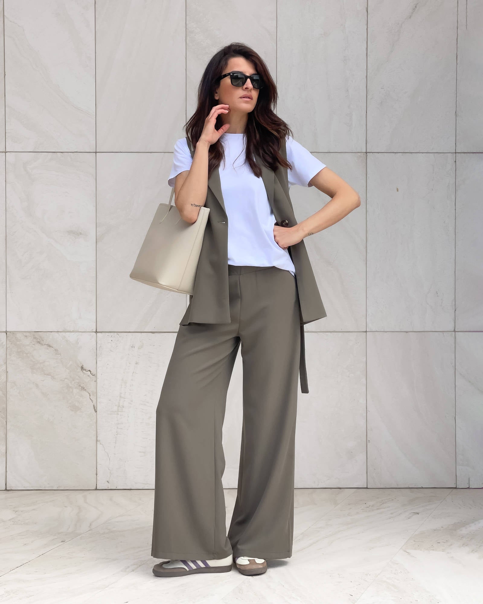 PANTALONE ANAIS VERDE MUD