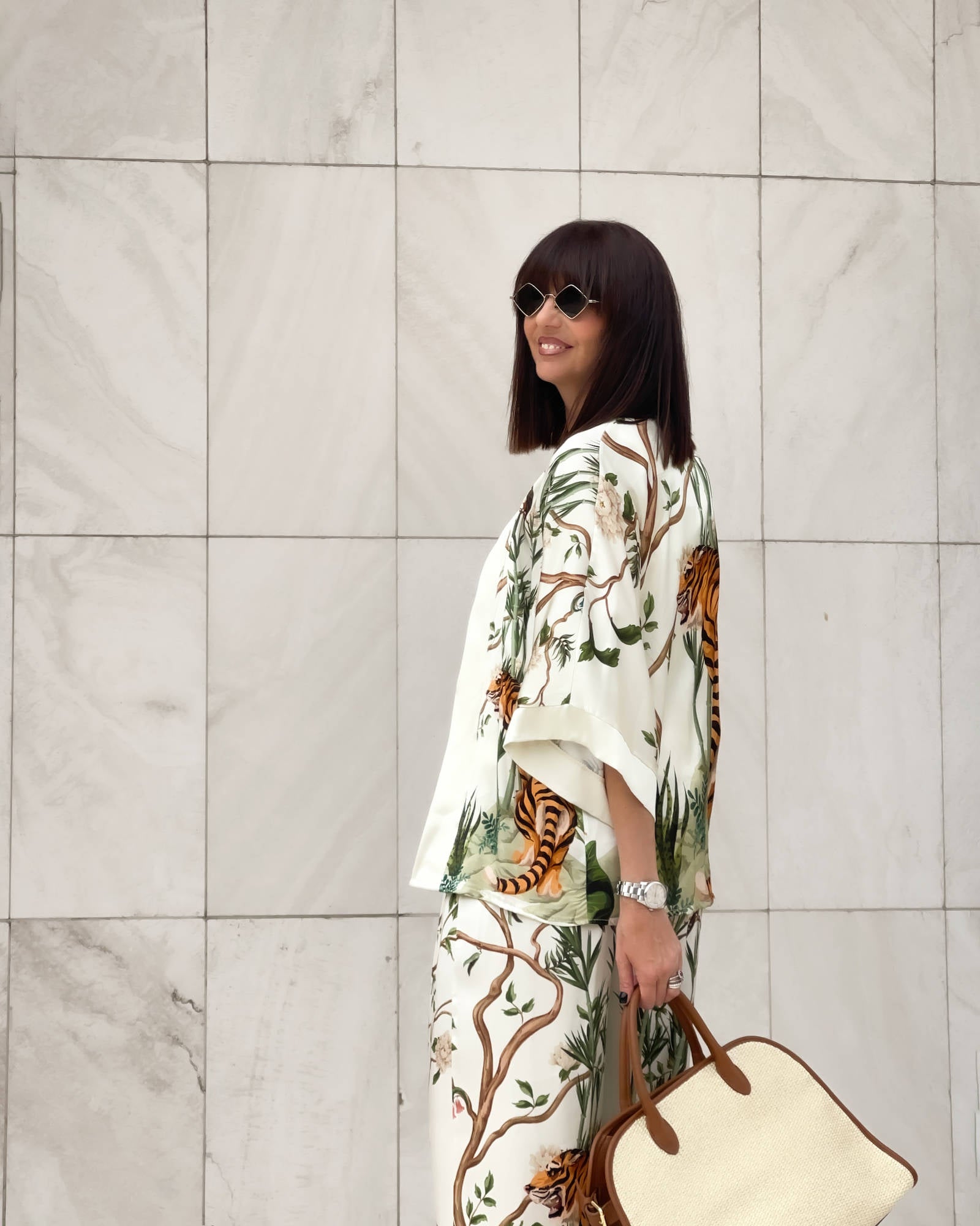 KIMONO RAJAH AVORIO