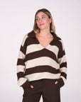 PULL JENNY MORO ECRU