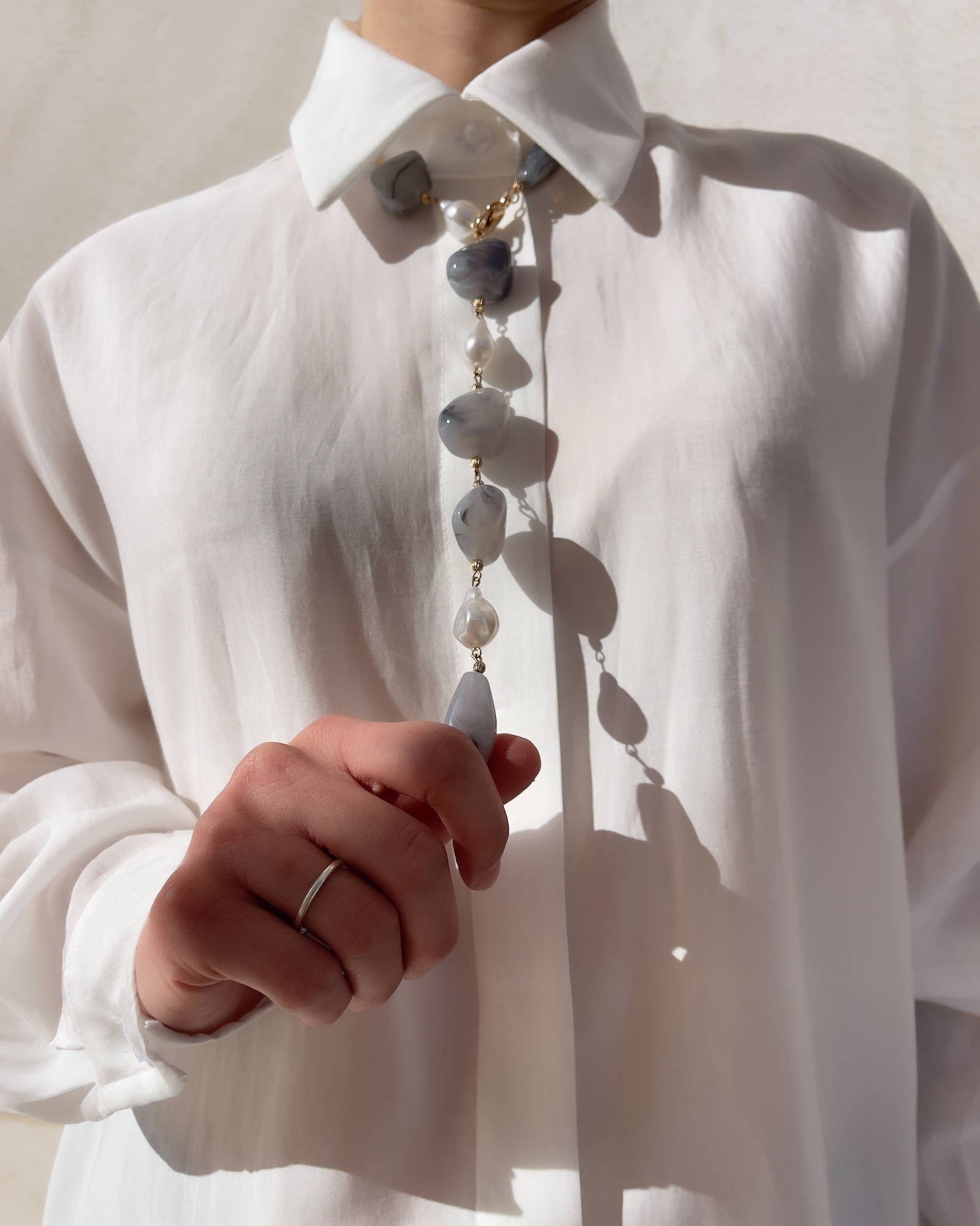 COLLANA ALMADA GRIGIO