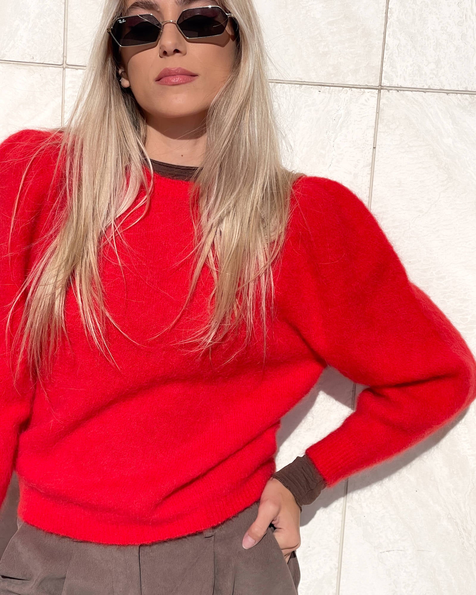 PULL IN ALPACA ALINA ROSSO