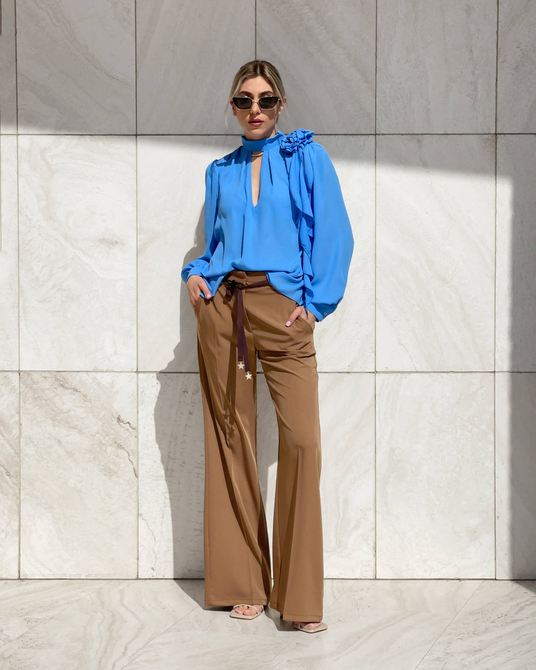 PANTALONE LYDIA MOCHA