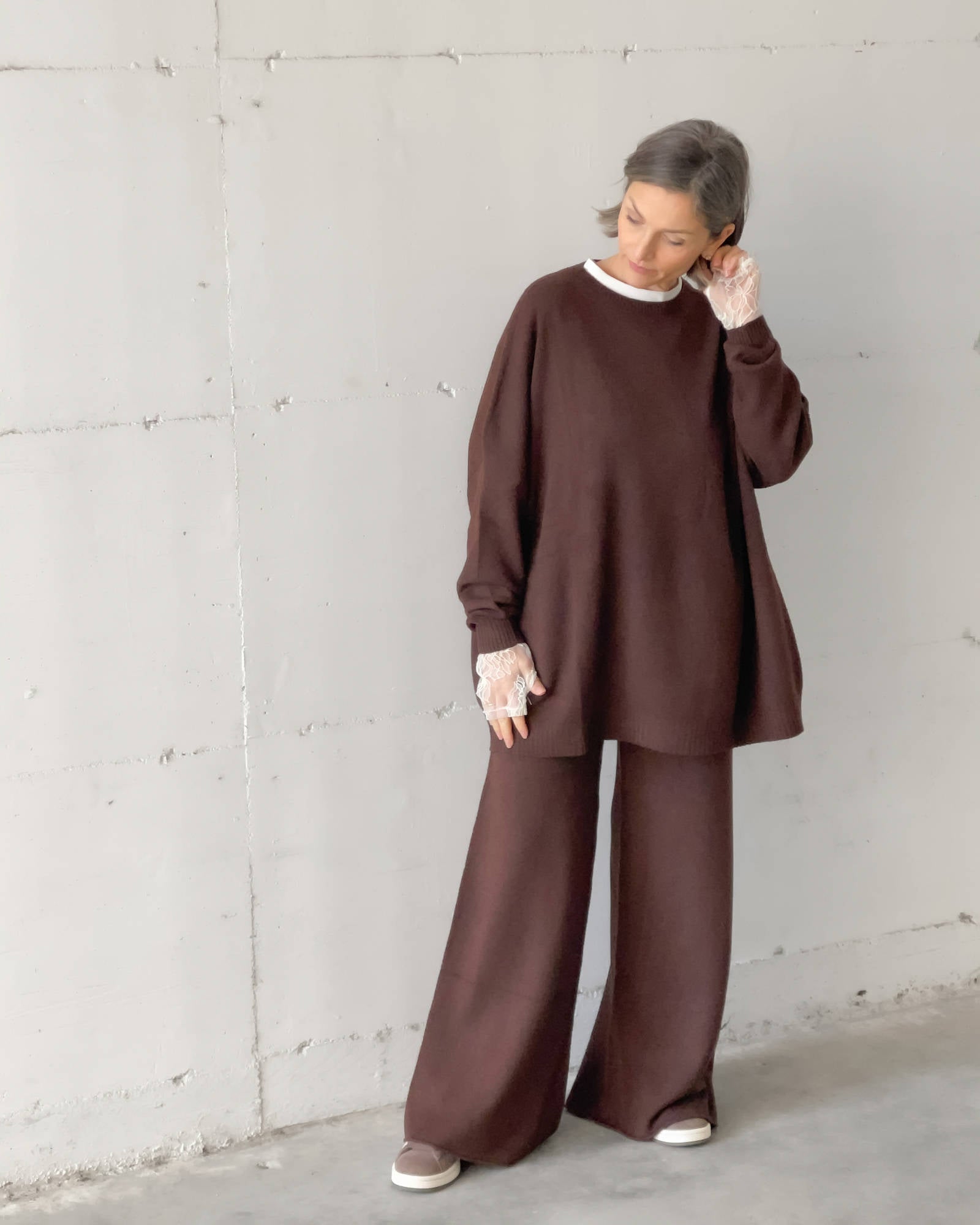 PANTALONE JOHANNAH CIOCCOLATO