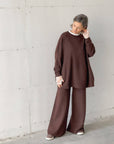PANTALONE JOHANNAH CIOCCOLATO