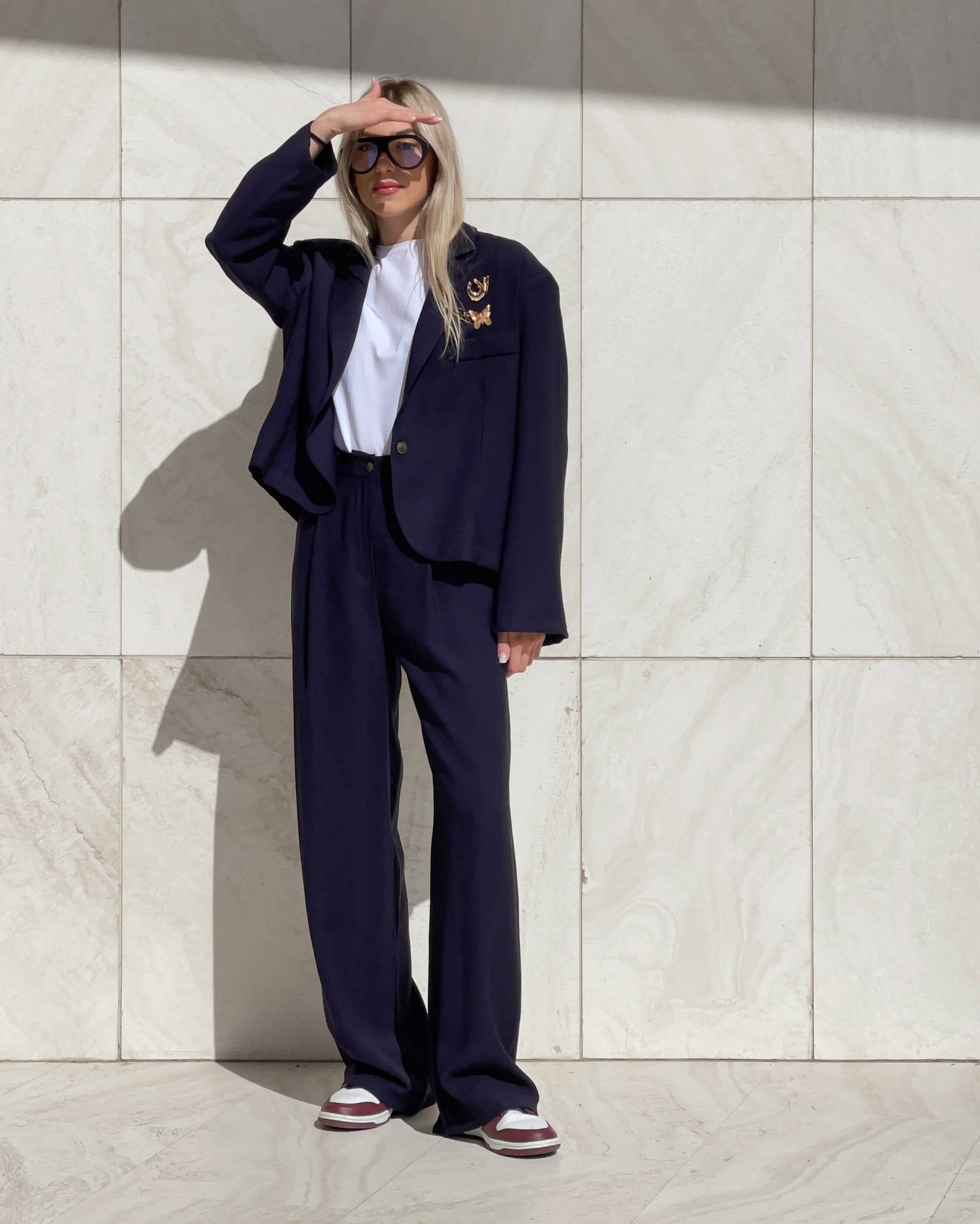 PANTALONE MEDLEY BLU