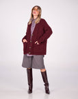 CARDIGAN ASTRAT VINO