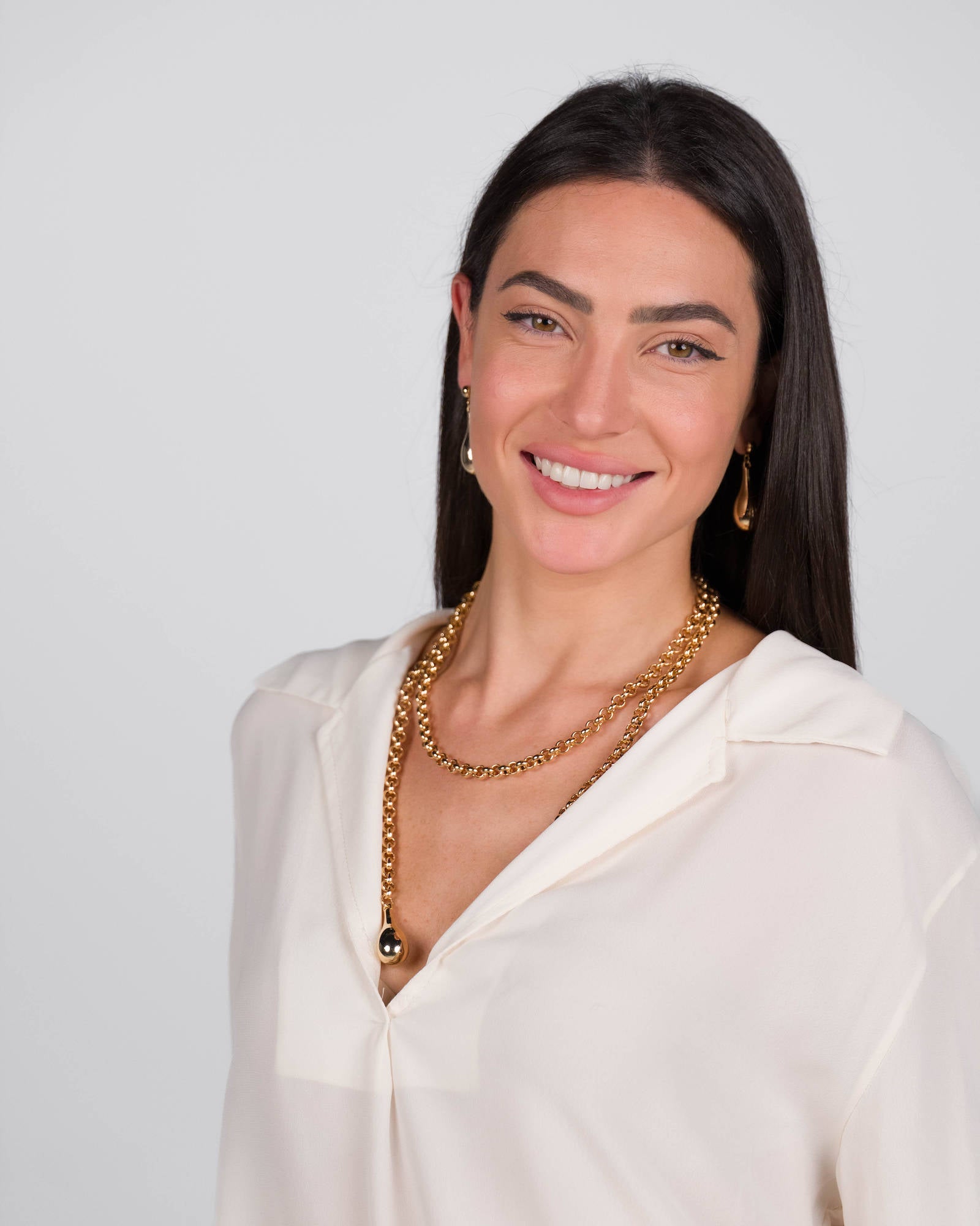 CAMICIA GIGLIO AVORIO