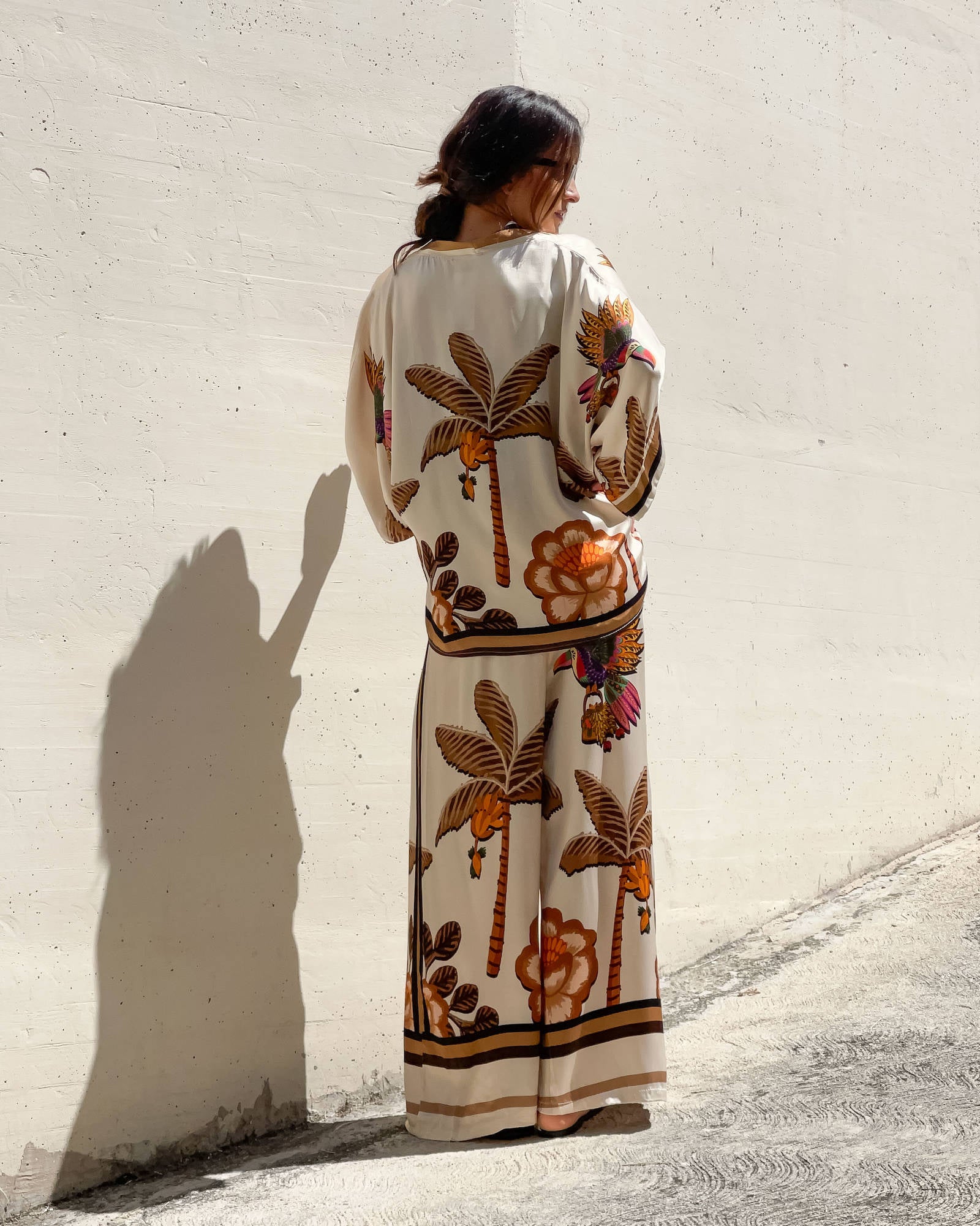 PANTALONE PALM BUTTER