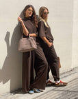 PANTALONE JOGGER AMBER CHOCO
