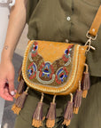 BORSA COACHELLA MIELE