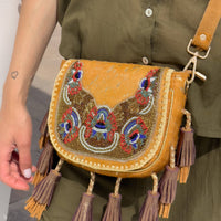 BORSA COACHELLA MIELE