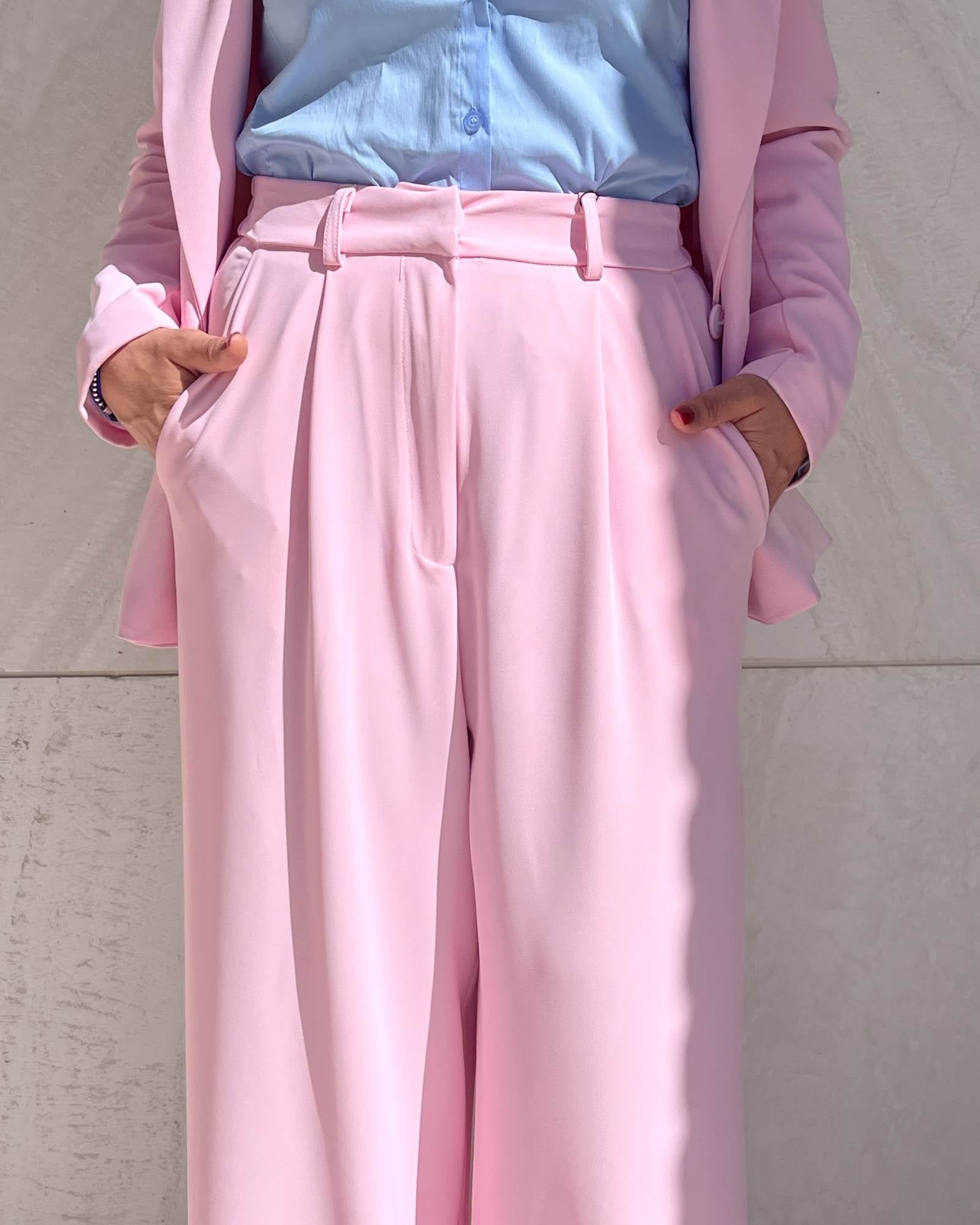 PANTALONE FLOWING ANDREA ROSA