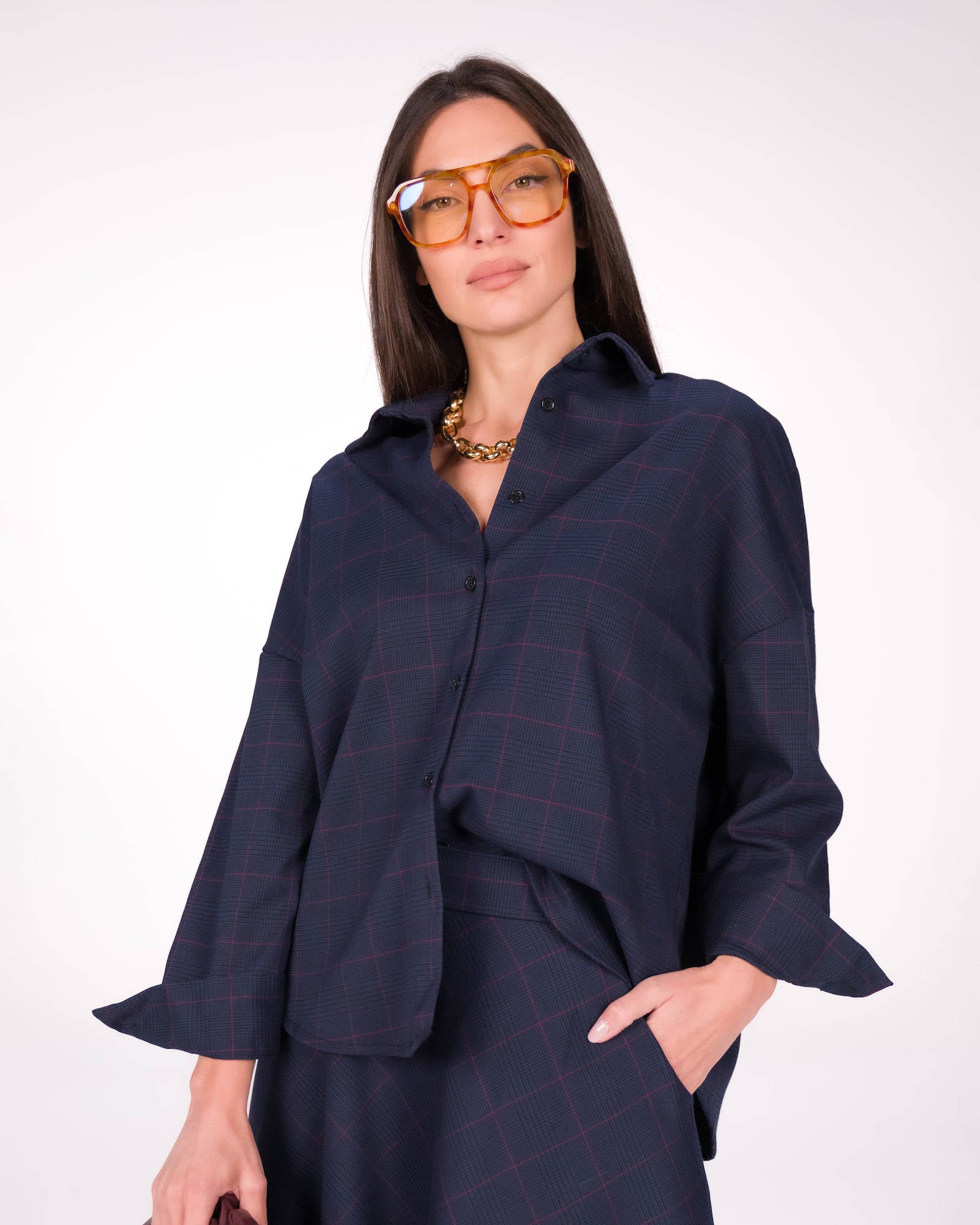 CAMICIA POLINE CHECK GALLES