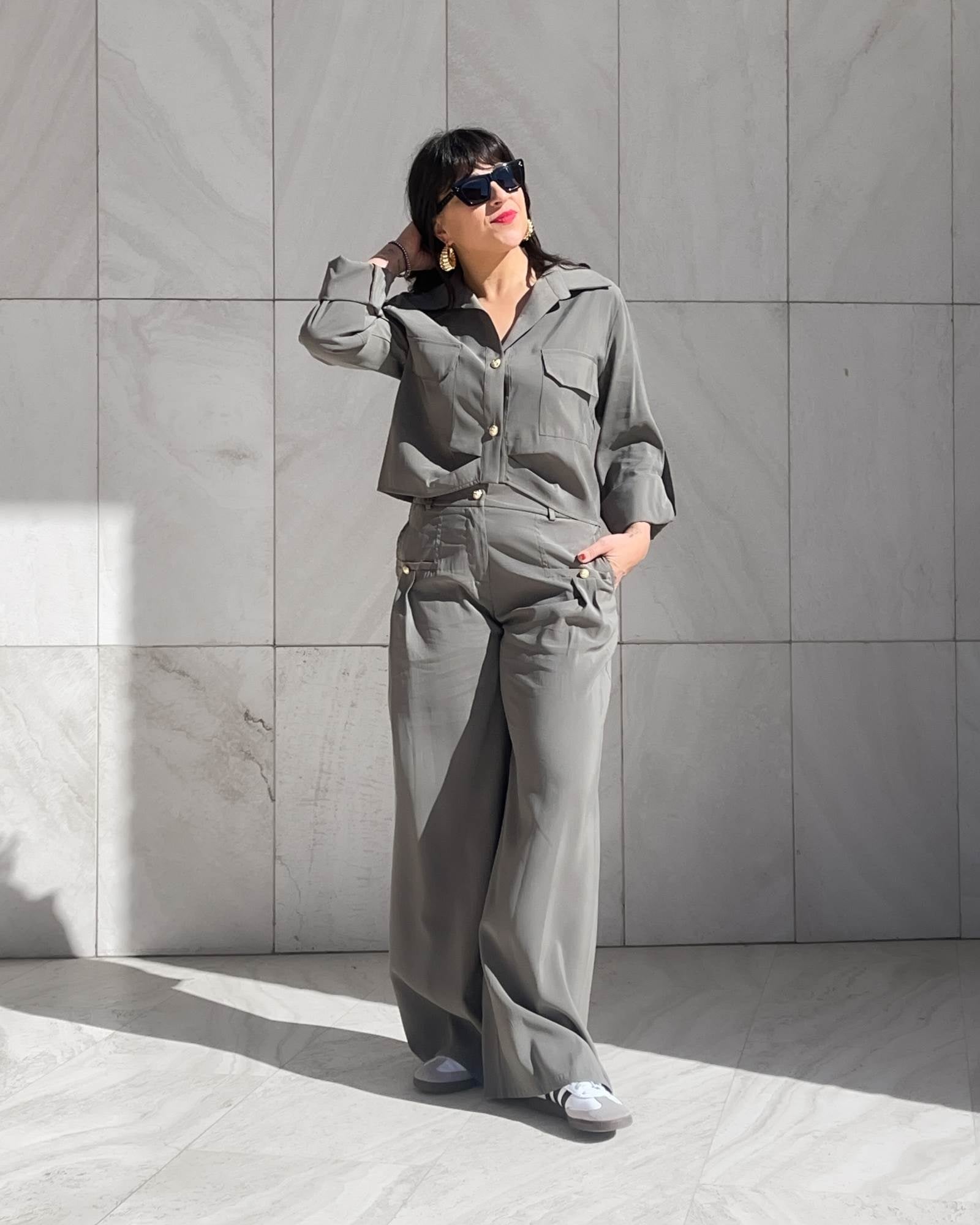 CAMICIA JOHANNA OLIVE