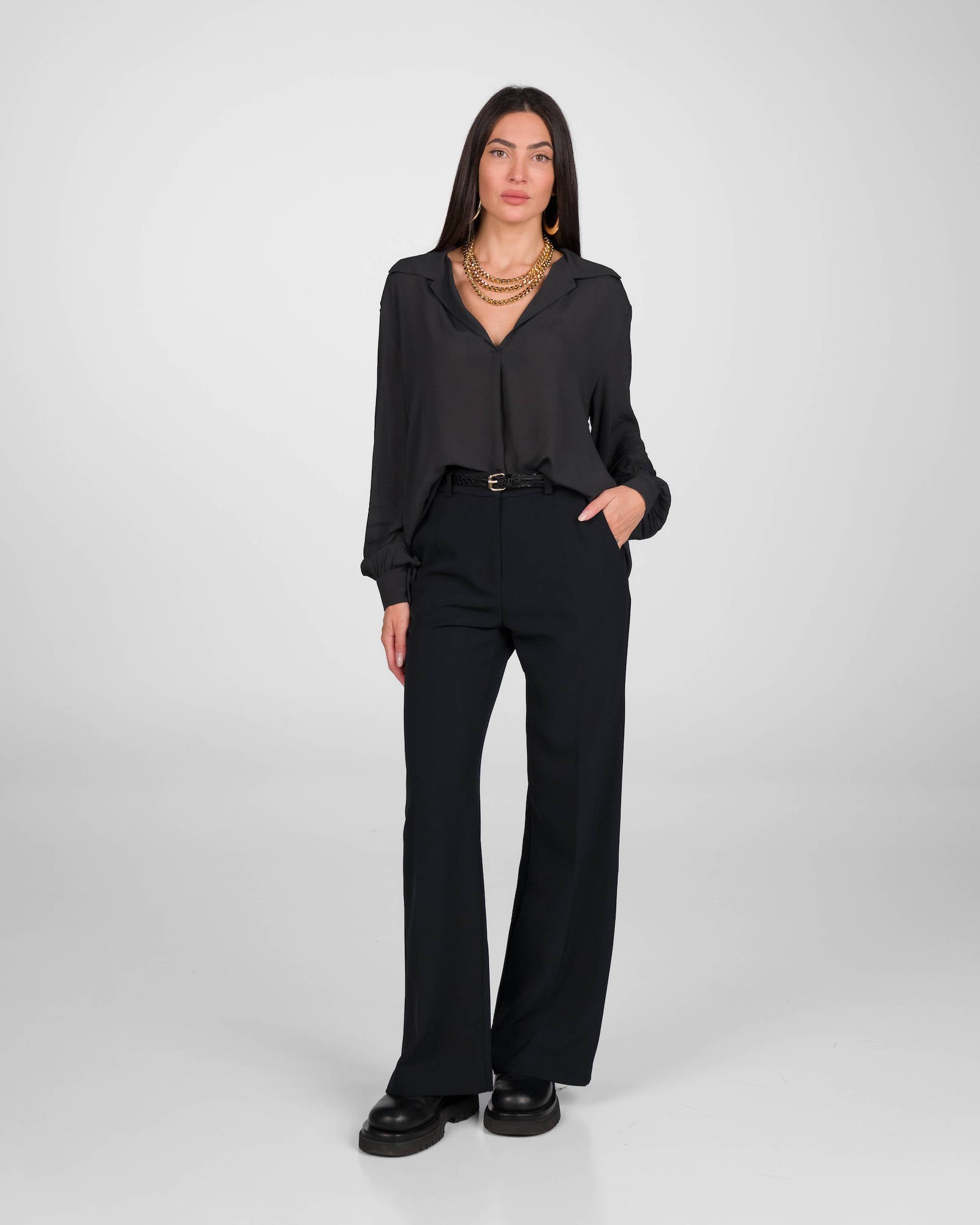 PANTALONE DYANA NERO