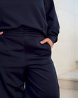 PANTALONE LIAM NEOPRENE BLU