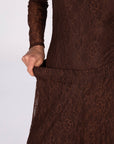 PANTALONE PIZZO SHARA MORO