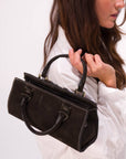 BORSA IN PELLE CELINA TESTA DI MORO