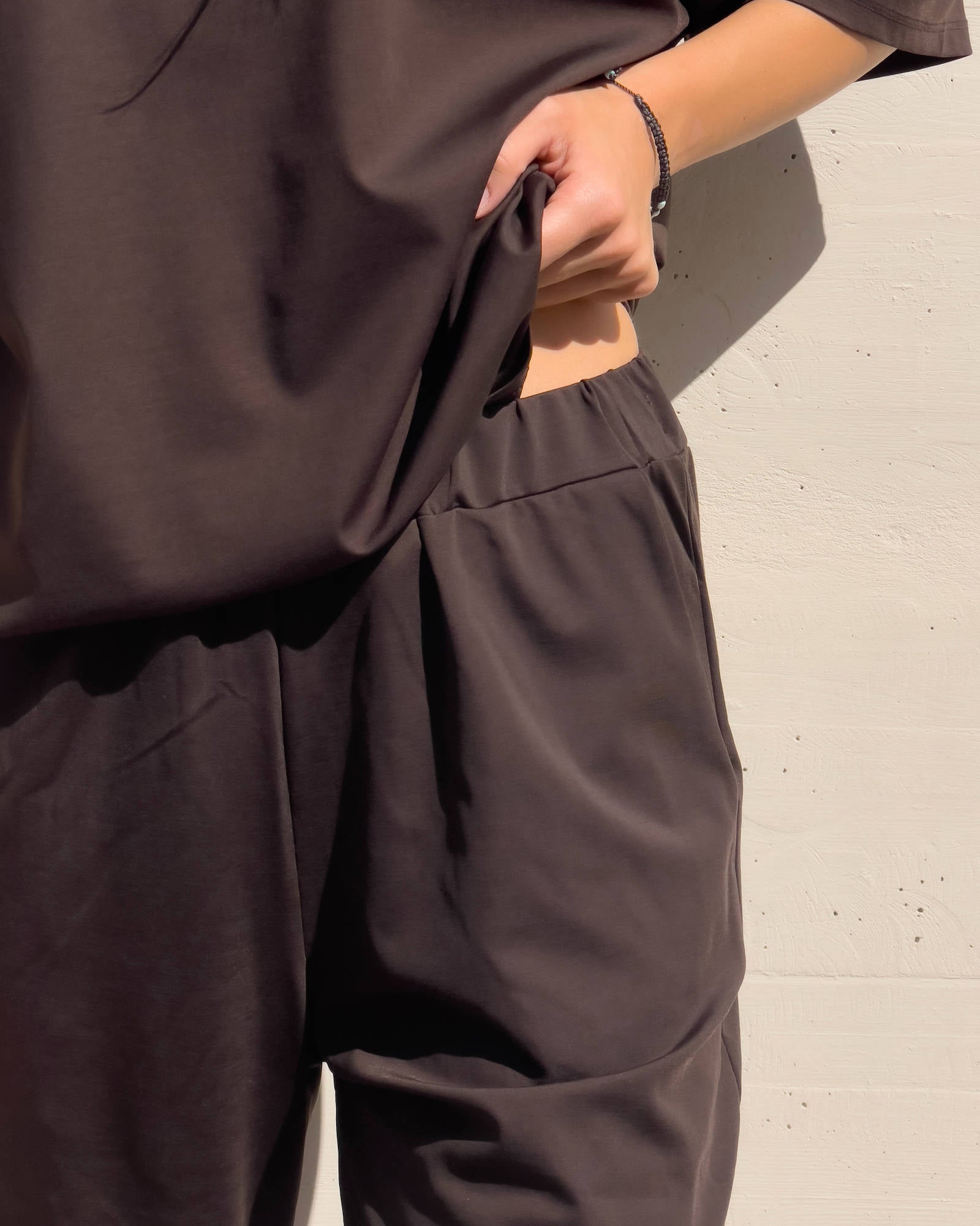 PANTALONE JOGGER AMBER CHOCO