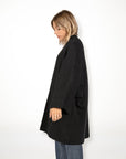 CARDIGAN IN MAGLIA HALLA NERO