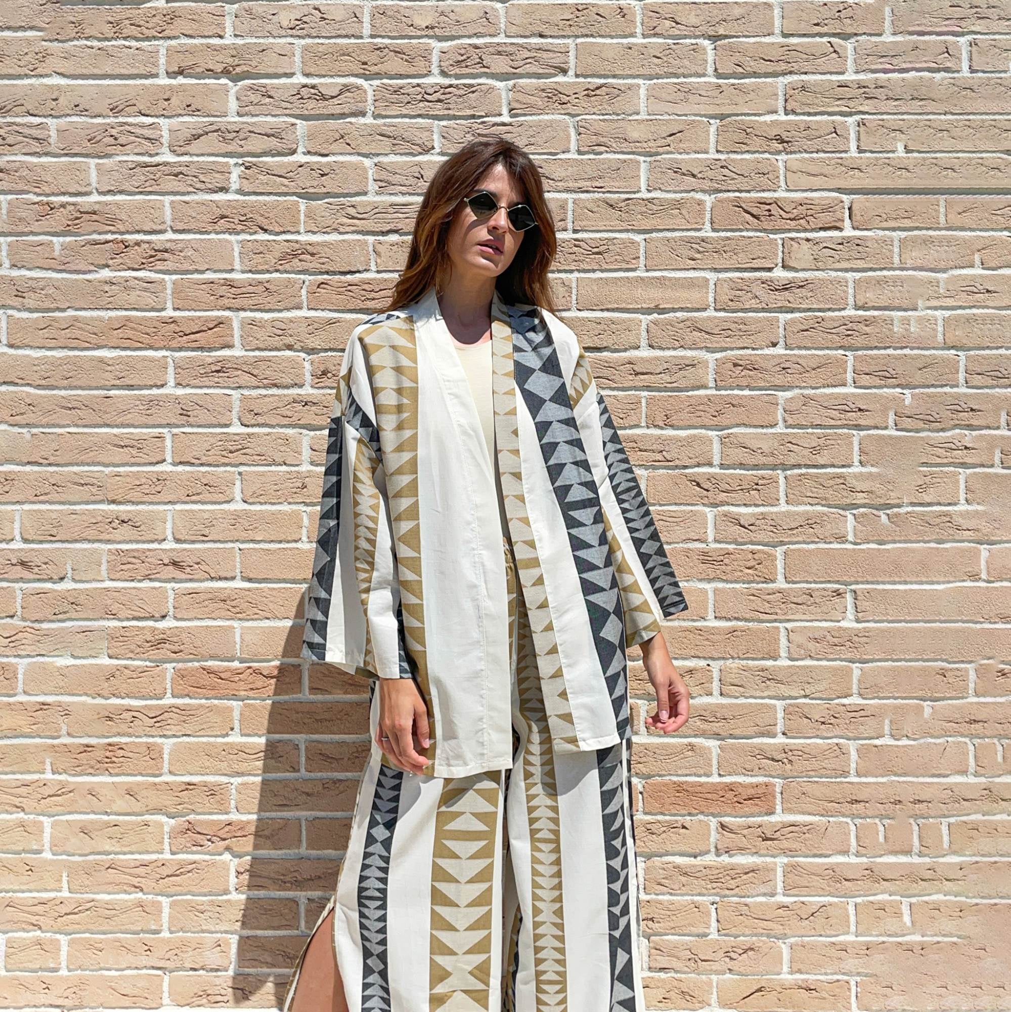 KIMONO MAYA BROWN
