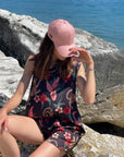 CAPPELLO CON VISIERA ROSA