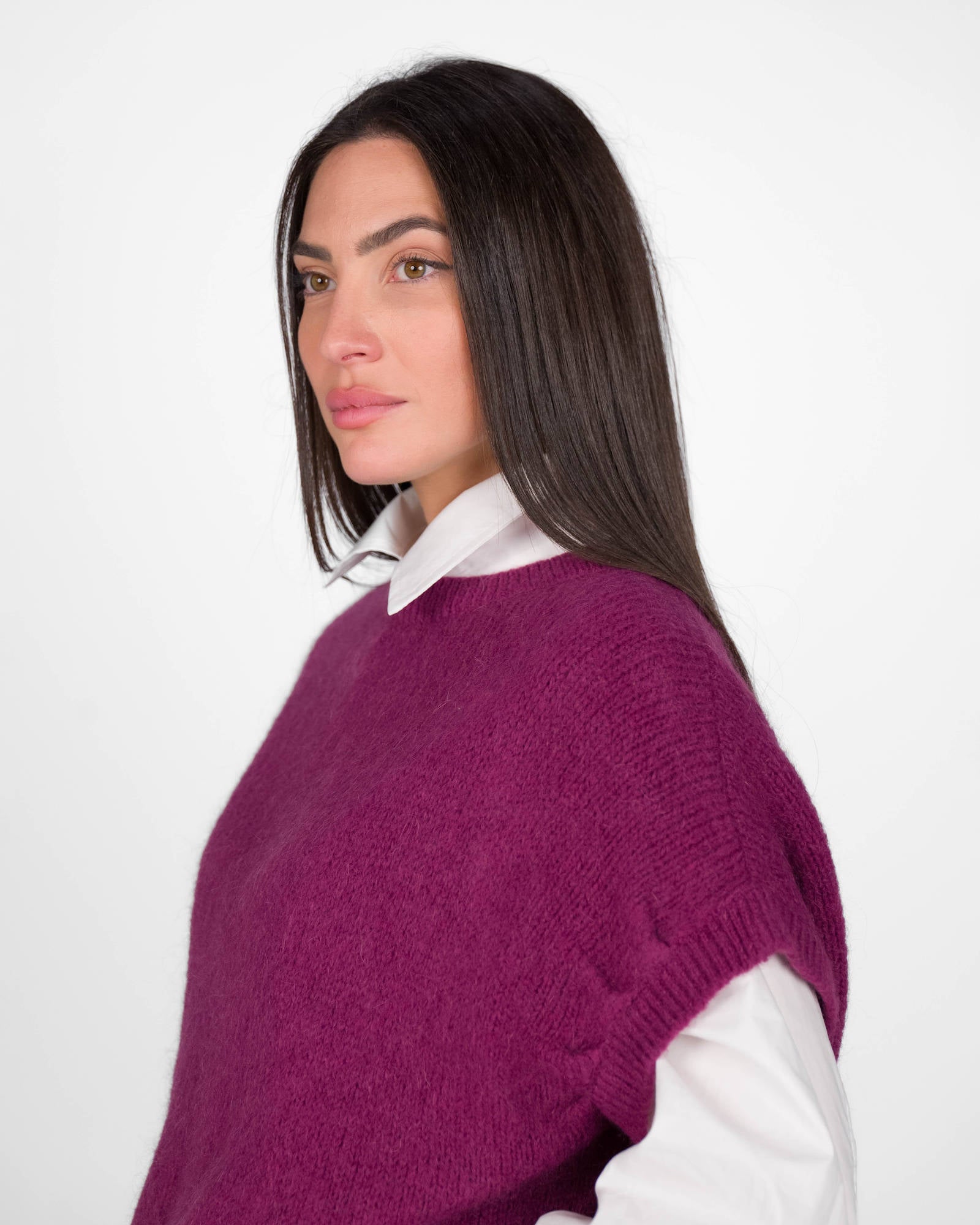 MAGLIA SENZA MANICHE ALICE VIOLET DAMSON