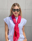 FOULARD DOUBLE ROSSO