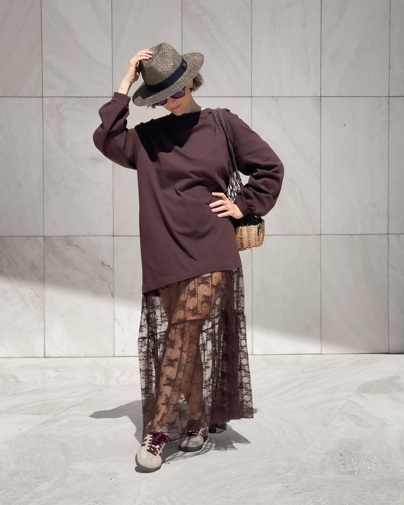 ABITO SPORTY CHIC CHOCO