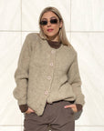 CARDIGAN KATRINA COMFY TAUPE