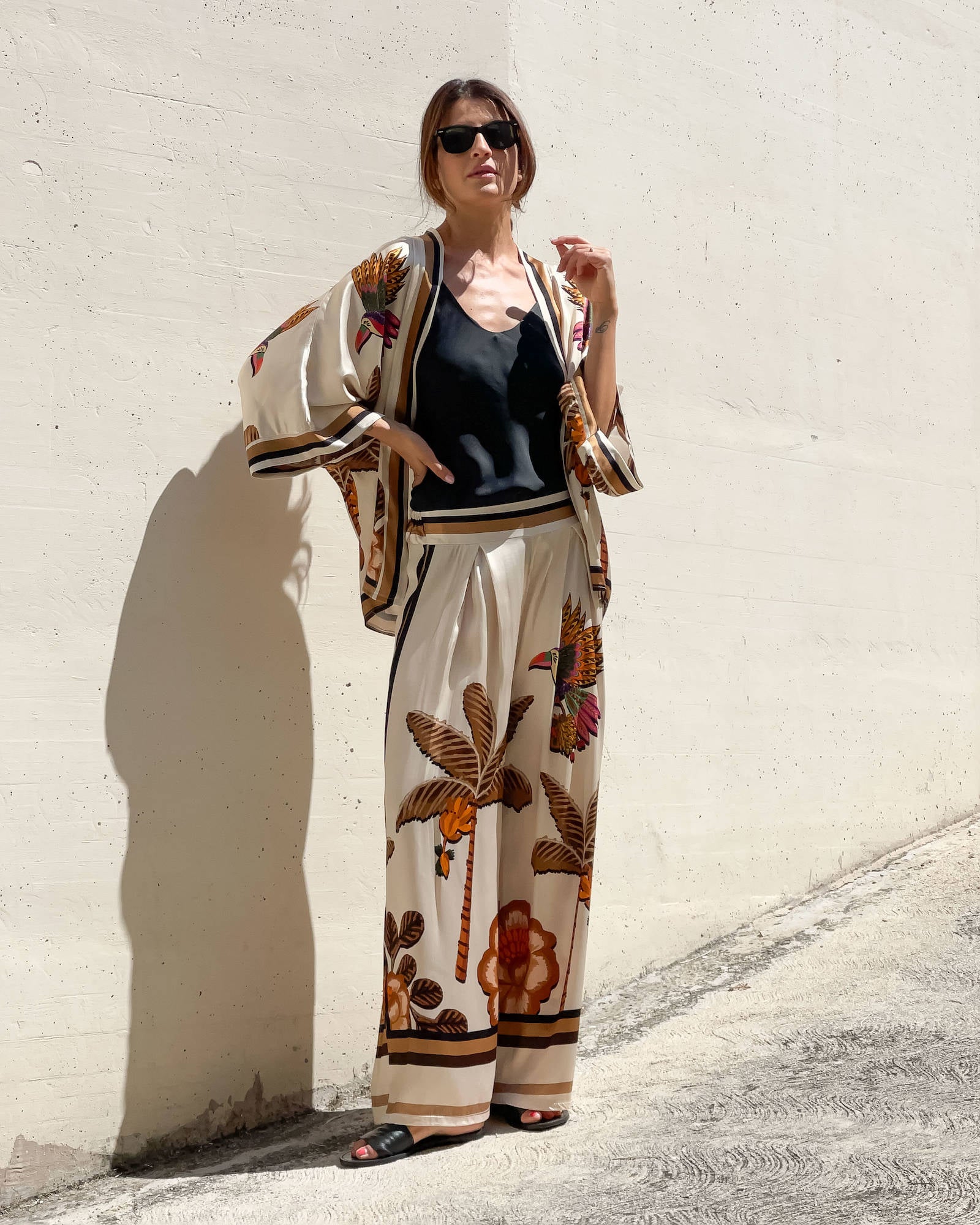 PANTALONE PALM BUTTER