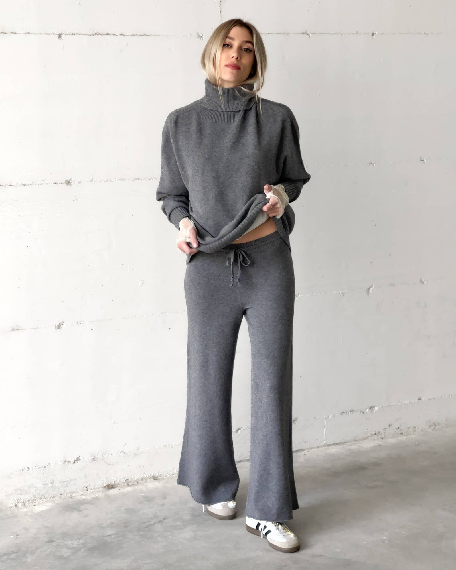 PANTALONE JOHANNAH GRIGIO