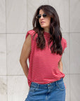 T-SHIRT PEARL ROSSO