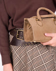 BORSA IN PELLE CELINA TAUPE