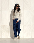 CARDIGAN IN MAGLIA ENNYE PANNA