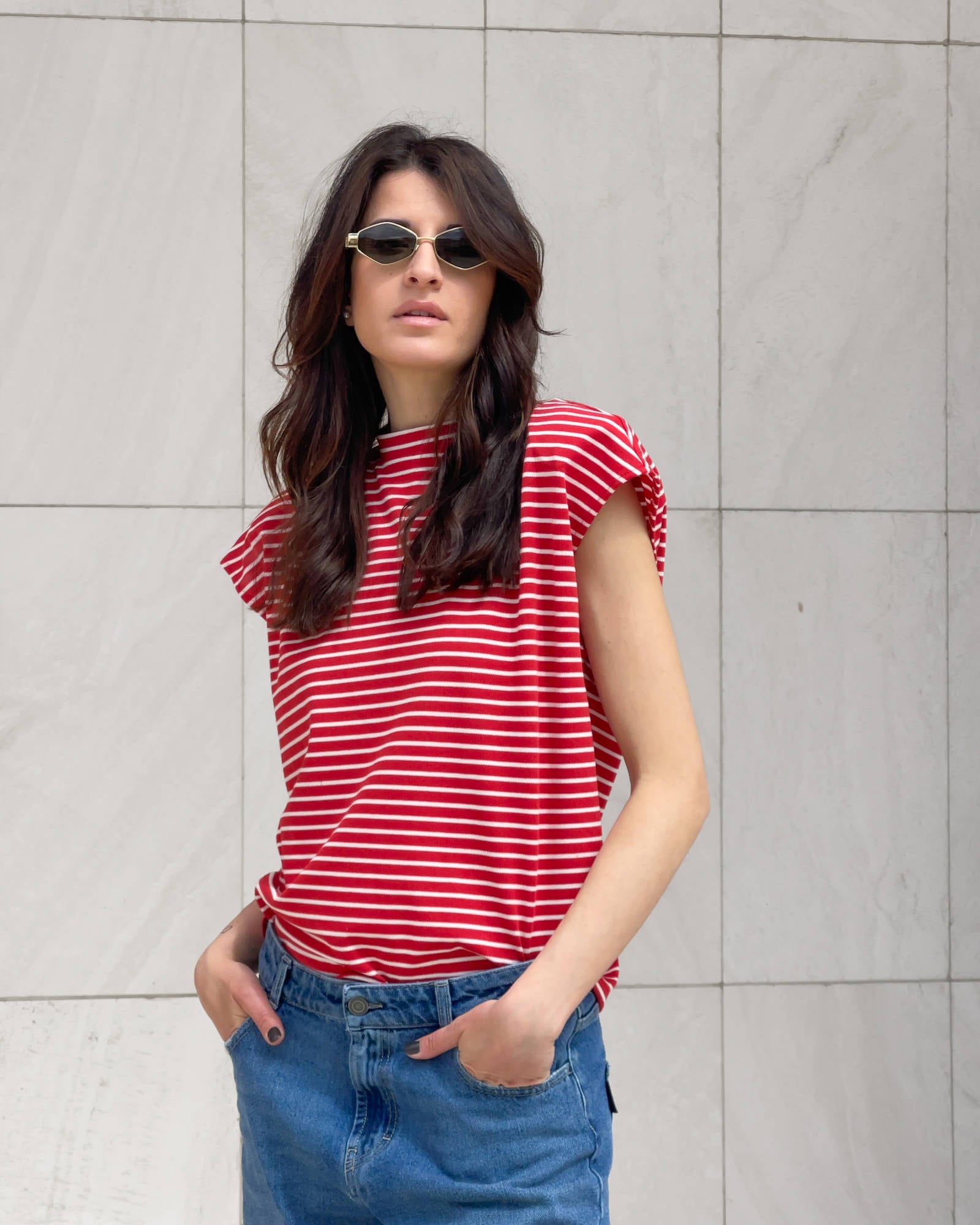 T-SHIRT PEARL ROSSO