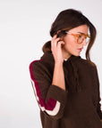 PULL TABATA MORO BEIGE ROSSO