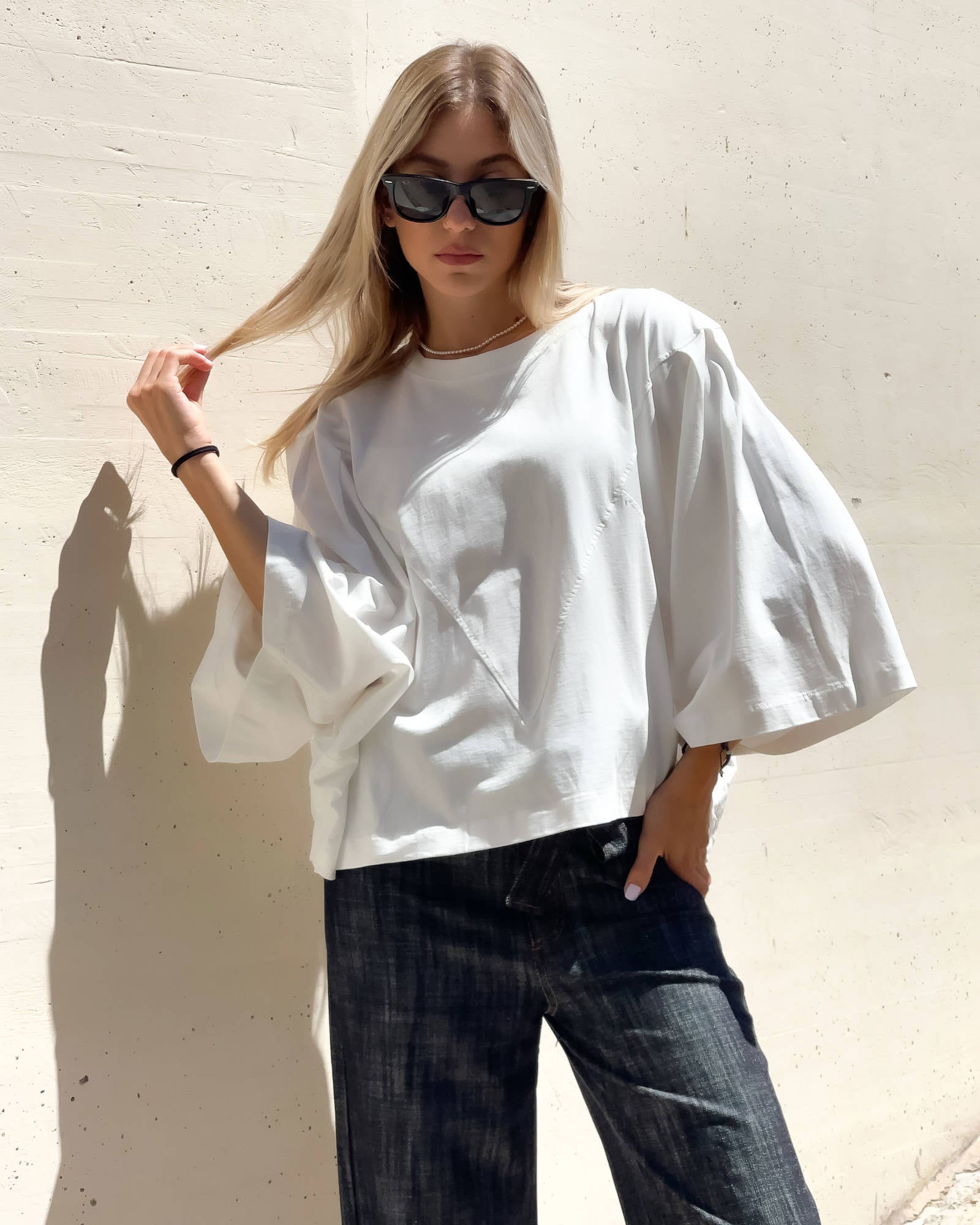T-SHIRT CONSTANCE BIANCO