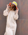 CHEMISIER ADELINE BEIGE